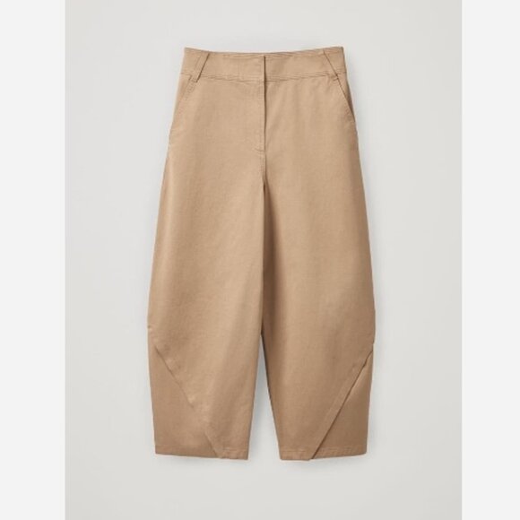 COS Tan Wide Leg Pants - Picture 5 of 14